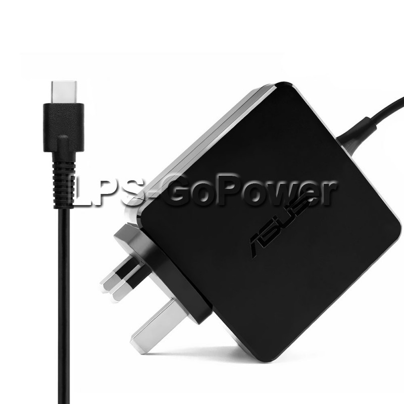USB-C AC-adapter 45 Watt original for Asus ZenBook Flip S UX370UA 