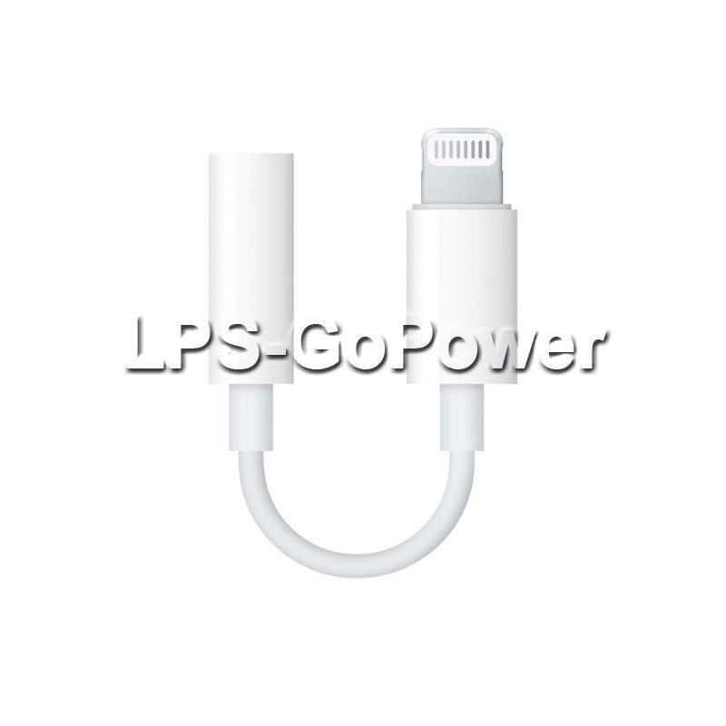 Lightning to 3.5 mm Headphone Jack Adapter for iPad and iPhone